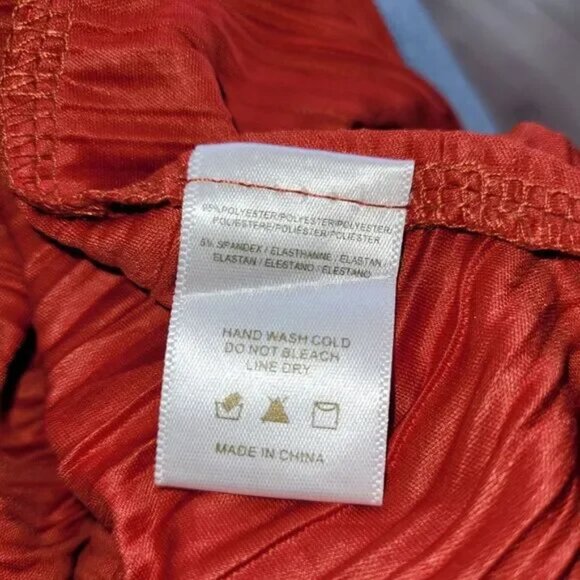 Anthropologie Sunday in Brooklyn Plisse Handkerchief Asymmetric Hem Skirt S - Picture 6 of 6